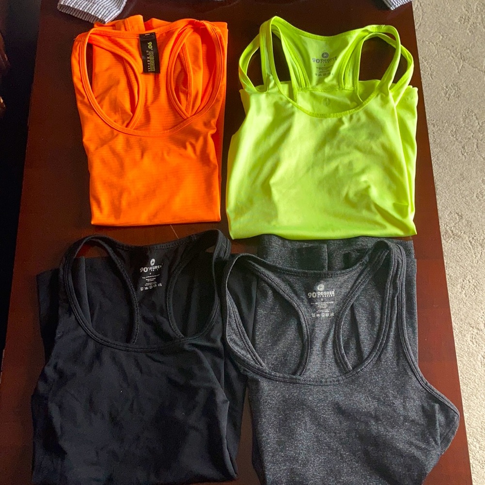 90 degree bundle of tanks